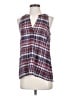 Joie Burgundy Sleeveless Blouse Size XS - photo 1