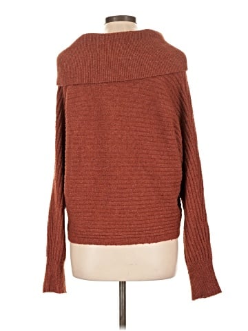Pink Rose Turtleneck Sweater (view 2)