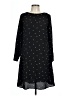 H&M 100% Polyester Black 3/4 Sleeve Top Size 10 - photo 1