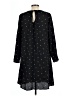 H&M 100% Polyester Black 3/4 Sleeve Top Size 10 - photo 2