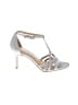 Copper Key Silver Sandals Size 7 1/2 - photo 1