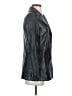 Anonymous Metallic Black Blazer Size XS - photo 4