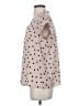 Halogen 100% Polyester Polka Dots Pink Short Sleeve Blouse Size S - photo 4