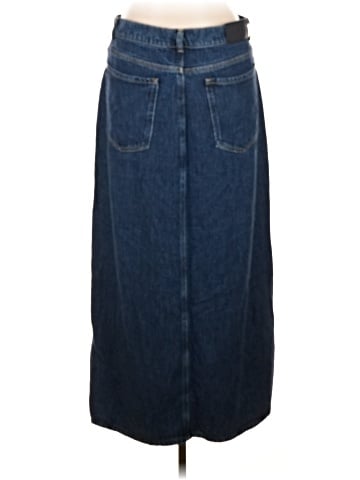 7 For All Mankind Denim Skirt (view 2)