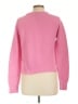 French Connection 100% Cotton Solid Pink Pullover Sweater Size L - photo 2