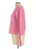 French Connection 100% Cotton Solid Pink Pullover Sweater Size L - photo 5