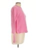 French Connection 100% Cotton Solid Pink Pullover Sweater Size L - photo 4