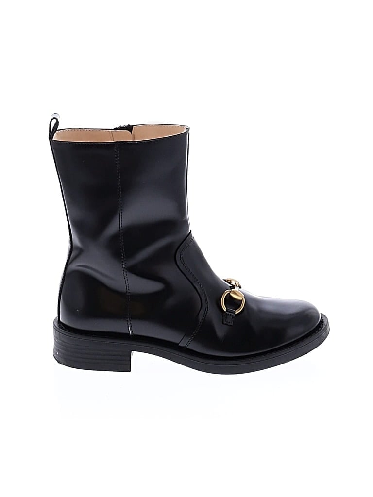 Pre-owned Gucci Kids' Ankle Boots In Black