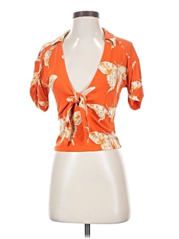 Free People Short Sleeve Blouse (view 1)