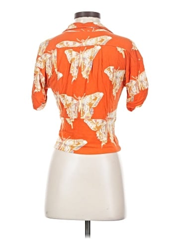 Free People Short Sleeve Blouse (view 2)