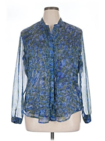 Coldwater Creek Long Sleeve Blouse (view 1)