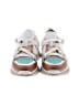 Chloé Color Block White Tan Sneakers Size EU 39 - photo 2