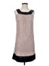 En Focus Studio 100% Polyester Tweed Gray Casual Dress Size 4 - photo 1