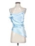Topshop Blue Sleeveless Top Size 2 - photo 1