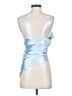 Topshop Blue Sleeveless Top Size 2 - photo 2