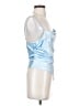 Topshop Blue Sleeveless Top Size 2 - photo 4