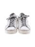 Golden Goose 100% Leather Silver White Sneakers Size EU 38 - photo 2