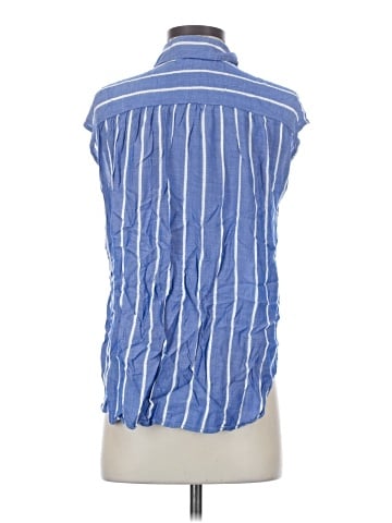 Max Studio Sleeveless Button-Down Shirt (view 2)