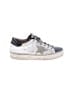 Golden Goose 100% Leather Silver White Sneakers Size EU 37 - photo 1