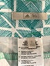 Adidas 100% Polyester Argyle Teal Shorts Size 8 - photo 3
