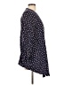 Chico's Polka Dots Blue Blazer Size Lg (2) - photo 4
