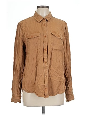 Adriano Goldschmied Long Sleeve Button-Down Shirt (view 1)