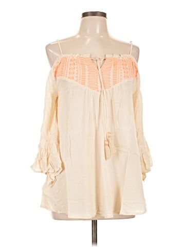 Blu Pepper 3/4 Sleeve Blouse (view 1)