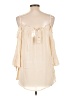 Blu Pepper 100% Rayon Ivory 3/4 Sleeve Blouse Size L - photo 2