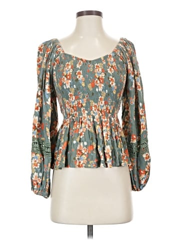 Angie 3/4 Sleeve Blouse (view 1)