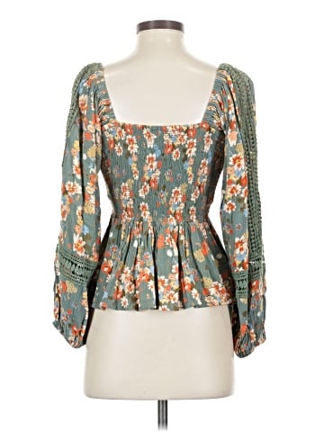 Angie 3/4 Sleeve Blouse (view 2)