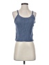 Cupcakes & Cashmere 100% Polyester Blue Tank Top Size S - photo 1