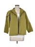 Lafayette 148 New York 100% Polyester Solid Green Raincoat Size M - photo 1
