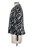 Requirements 100% Cotton Animal Print Black Jacket Size M - photo 5