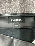 Express 100% Polyester Black Faux Leather Skirt Size 4 - photo 4