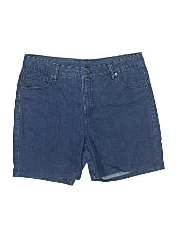 Basic Editions Denim Shorts (view 1)