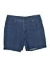 Basic Editions Solid Blue Denim Shorts Size 14 - photo 1