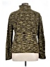 Evan Picone 100% Acrylic Tweed Green Turtleneck Sweater Size XL - photo 2