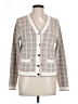 Tahari Tweed Ivory Cardigan Size L - photo 1