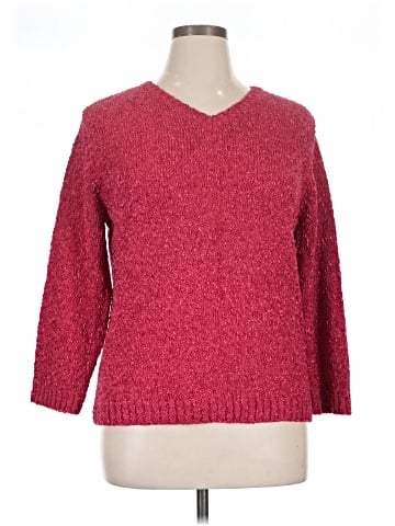 JM Collection Pullover Sweater (view 1)