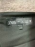 Zara Solid Black Cocktail Dress Size L - photo 7