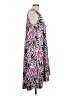 Chico's Print Pink Casual Dress Size Lg (2.5) - photo 4