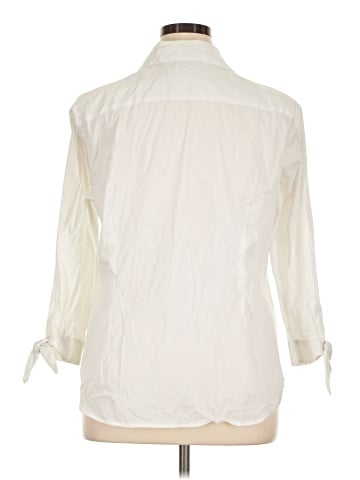 Anne Klein Long Sleeve Blouse (view 2)