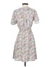 Monteau 100% Polyester Floral Blue Casual Dress Size S - photo 2