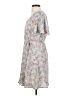 Monteau 100% Polyester Floral Blue Casual Dress Size S - photo 5