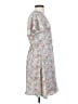 Monteau 100% Polyester Floral Blue Casual Dress Size S - photo 4