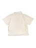 Zara Solid Ivory Short Sleeve Button-Down Shirt Size 8 - 9 - photo 2
