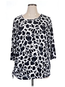 Susan Graver 3/4 Sleeve T Shirt