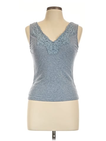 Hem & Thread Sleeveless Top (view 1)