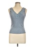 Hem & Thread Gray Sleeveless Top Size L - photo 1