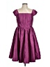 eShakti 100% Polyester Purple Cocktail Dress Size 12 - photo 1